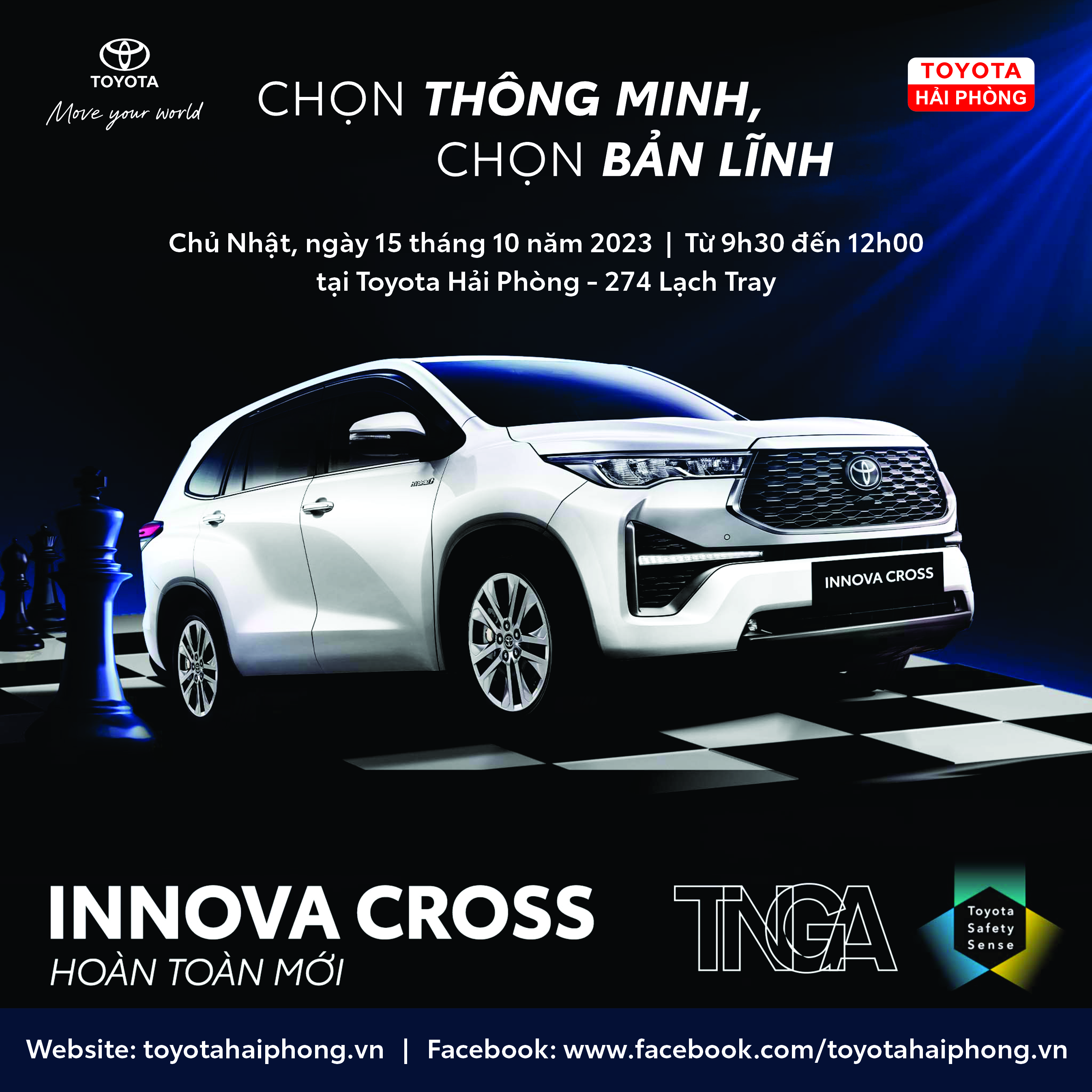 Sự kiện ra mắt INNOVA CROSS - HOÀN TOÀN MỚI