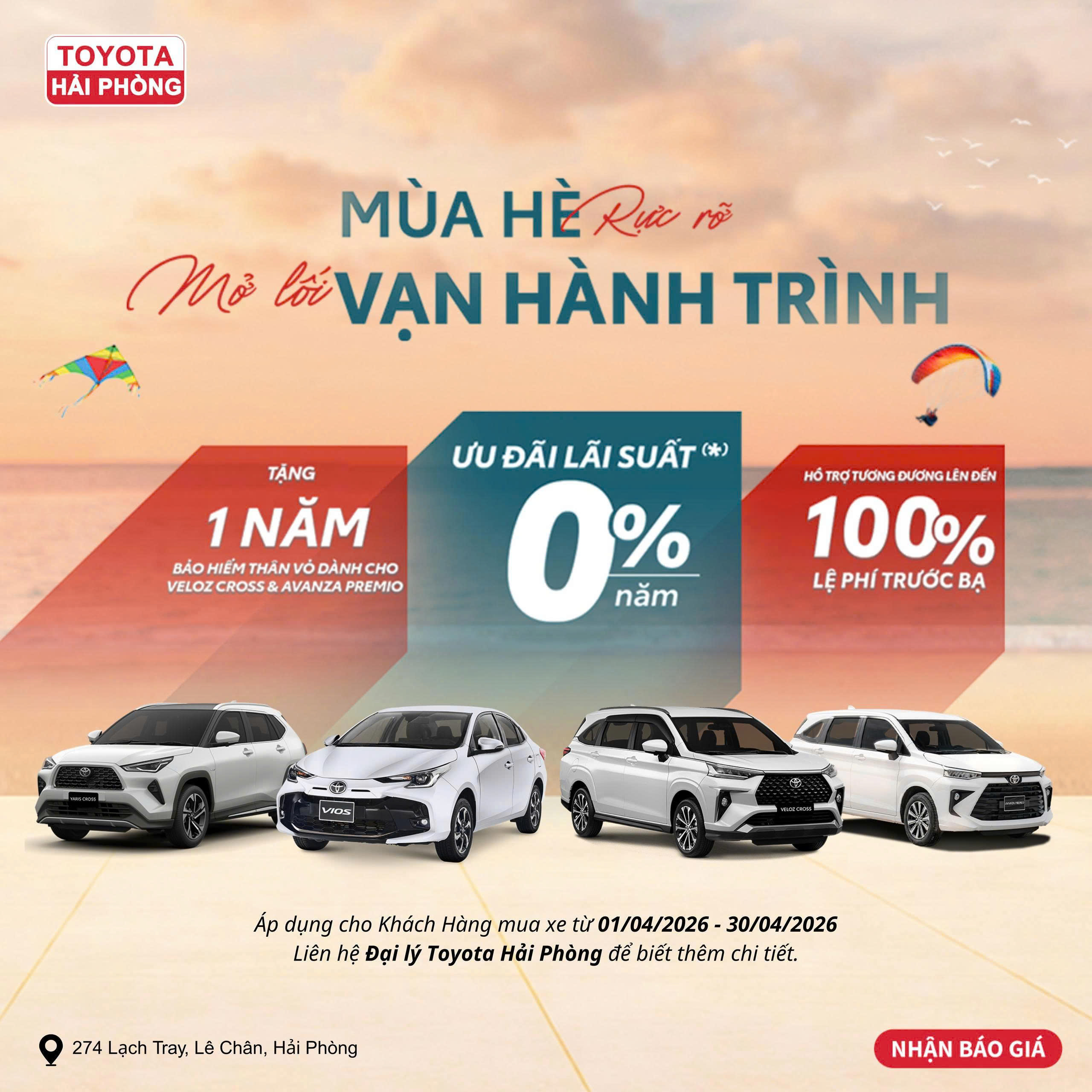 MÙA HÈ RỰC RỠ – MỞ LỐI VẠN HÀNH TRÌNH 🚗☀️